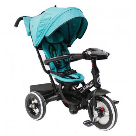 Трехколесный велосипед Mars Mini Trike Transformer T420 turquoise jeans