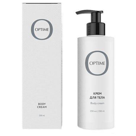 Крем для тела OPTIME с ароматом легкого парфюма Body Cream Parfum, 250 мл