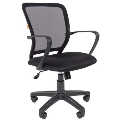 Компьютерное кресло Chairman 698 офисное, обивка: текстиль, цвет: black/TW-01