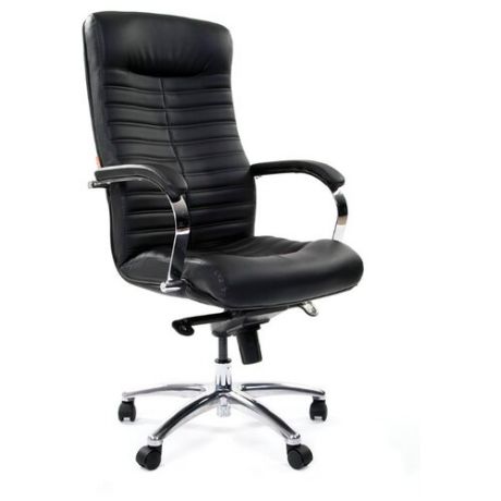 Компьютерное кресло Chairman 480, обивка: искусственная кожа, цвет: черный