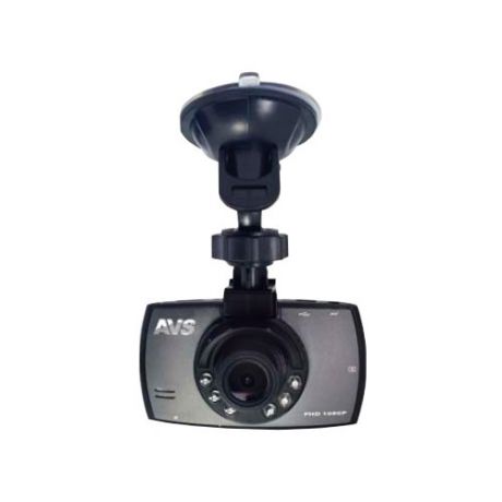 Видеорегистратор AVS VR-246DUAL, 2 камеры черный