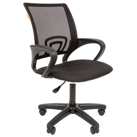 Компьютерное кресло Chairman 696 LT офисное, обивка: текстиль, цвет: черный