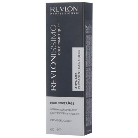 Revlon Professional Revlonissimo High Coverage стойкая краска для волос, 60 мл, 4-25 шоколадно-ореховый блондин