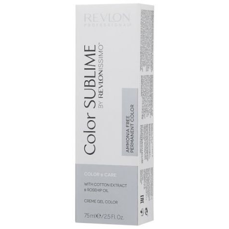 Revlon Professional Revlonissimo Color Sublime стойкая краска для волос, 75 мл, 9.12 очень светлый блондин пепельно-перламутровый
