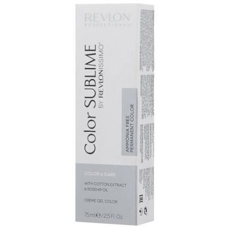 Revlon Professional Revlonissimo Color Sublime стойкая краска для волос, 75 мл, 9.2 очень светлый блондин перламутровый
