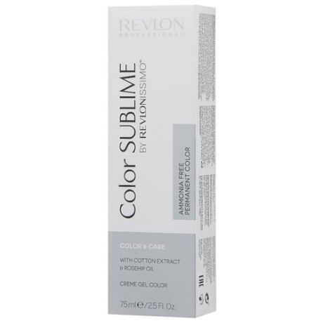 Revlon Professional Revlonissimo Color Sublime стойкая краска для волос, 75 мл, 7.4 блондин медный