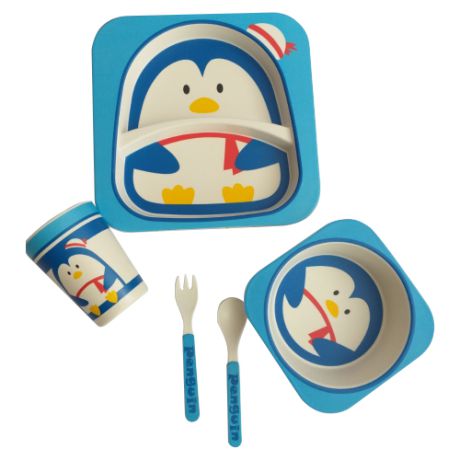 Комплект посуды Baby Ryan BF001 пингвин