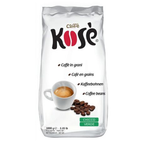 Кофе в зернах Kimbo Kose Chicco Verde, арабика/робуста, 1 кг