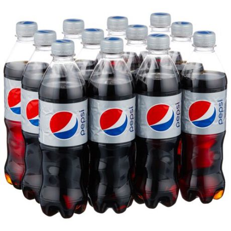 Газированный напиток Pepsi Light, 0.5 л, 12 шт.