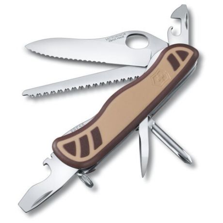 Нож многофункциональный VICTORINOX Military (10 функций) бежево-коричневый