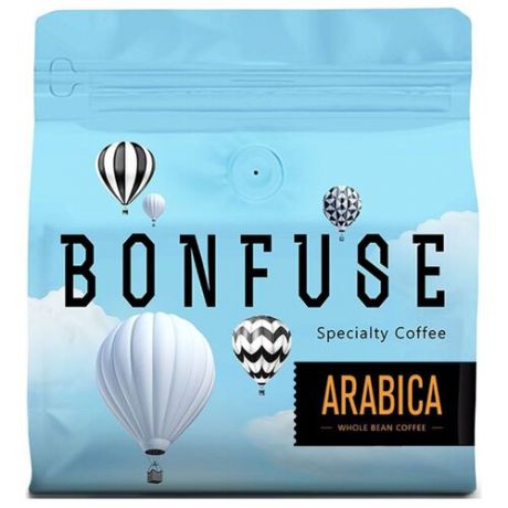 Кофе в зернах Bonfuse Arabica, арабика, 250 г