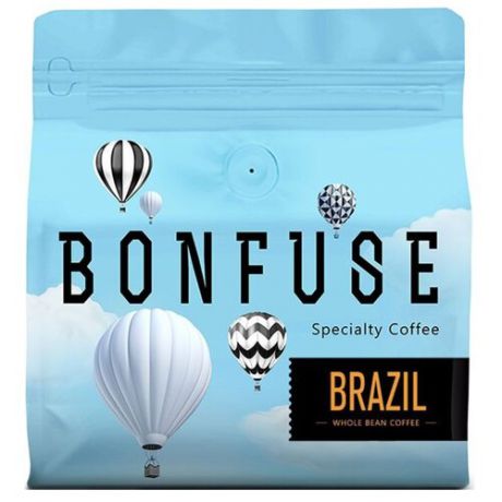 Кофе в зернах Bonfuse Brazil, арабика, 250 г