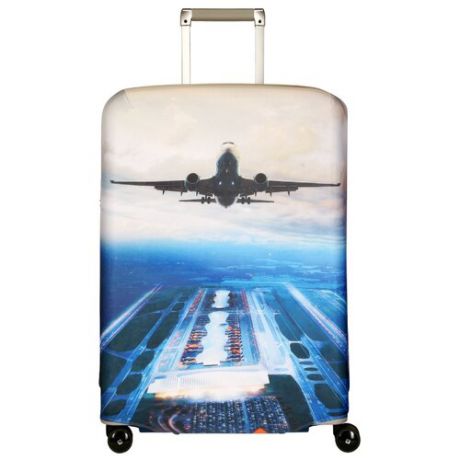 Чехол для чемодана ROUTEMARK Plane SP500 L/XL, синий