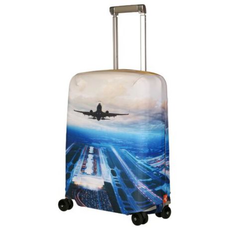 Чехол для чемодана ROUTEMARK Plane SP240 S, синий