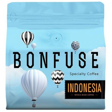 Кофе в зернах Bonfuse Indonesia, арабика, 250 г