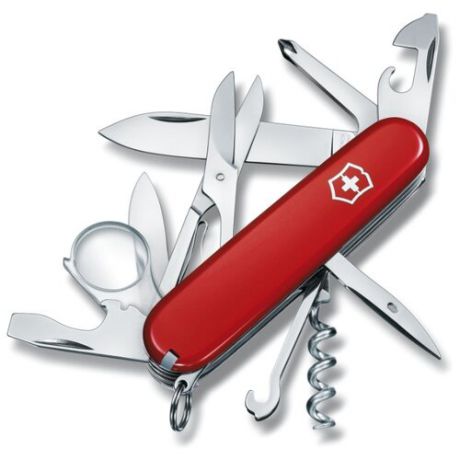 Нож многофункциональный VICTORINOX Explorer (16 функций) красный