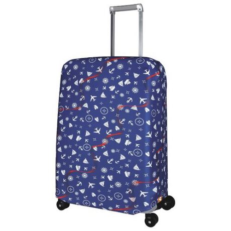 Чехол для чемодана ROUTEMARK Traveler SP240 M/L, синий