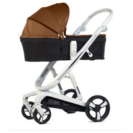 Универсальная коляска BabyLux Future Eco (2 в 1) brown emperador/полосатый