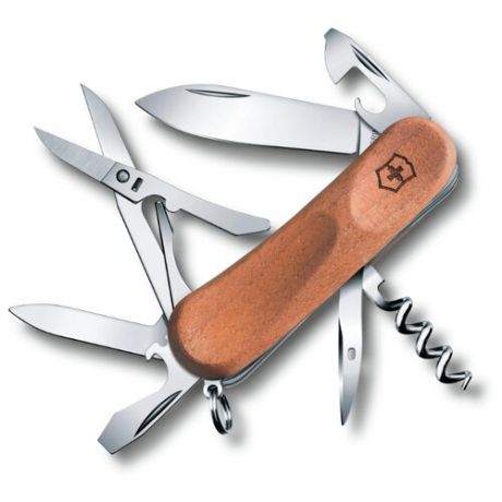 Нож многофункциональный VICTORINOX Evolution Wood 14 (12 функций) дерево