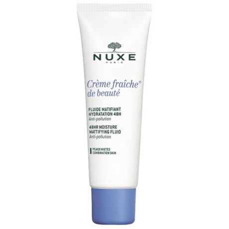 Nuxe Creme Fraiche de Beaute 48H Moisture Mattifying Fluid Увлажняющая матирующая эмульсия для лица, 50 мл