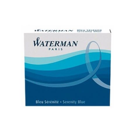 Картридж для перьевой ручки Waterman S01109 (6 шт.) синий