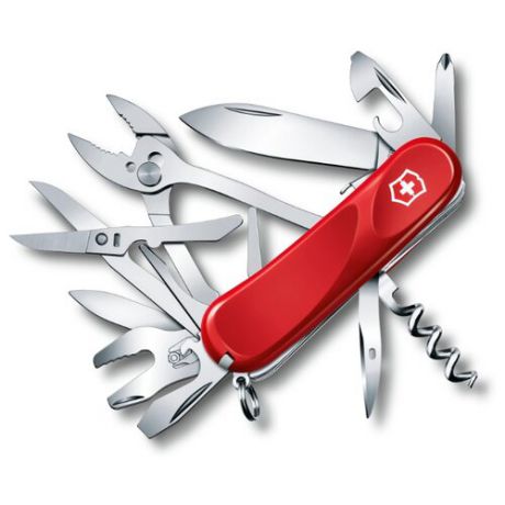 Нож многофункциональный VICTORINOX Evolution S557 (21 функций) красный