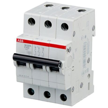 Автоматический выключатель ABB SH203L 3P (С) 4,5kA 63 А