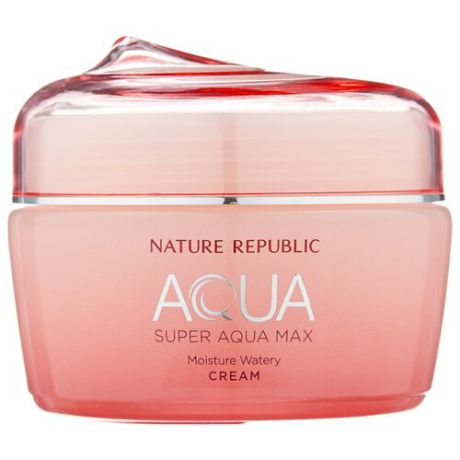 NATURE REPUBLIC AQUA Super Aqua Max Moisture Watery Cream Крем-гель для лица, 80 мл