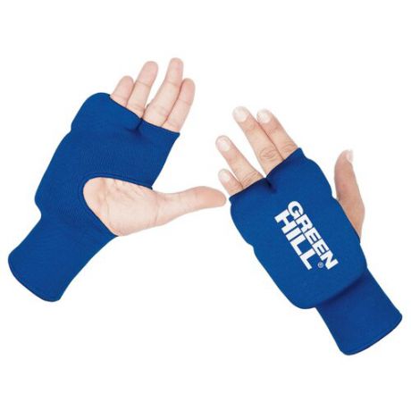 Тренировочные перчатки Green hill HP-6133 для карате синий XL