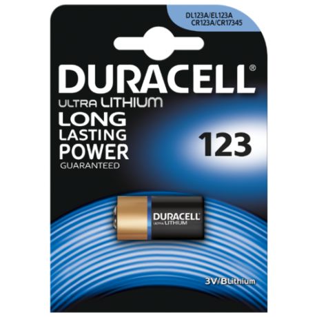 Батарейка Duracell Ultra 123 1 шт блистер
