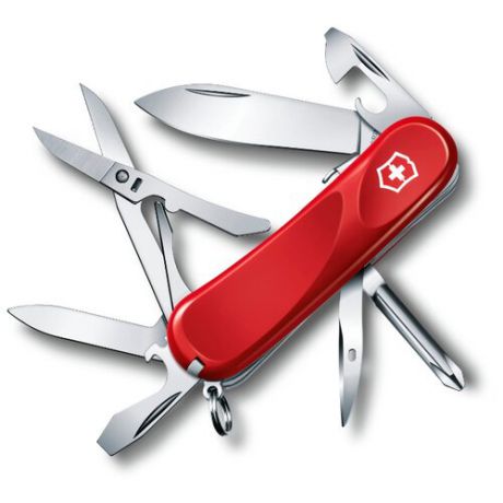 Нож многофункциональный VICTORINOX Evolution S16 (14 функций) красный