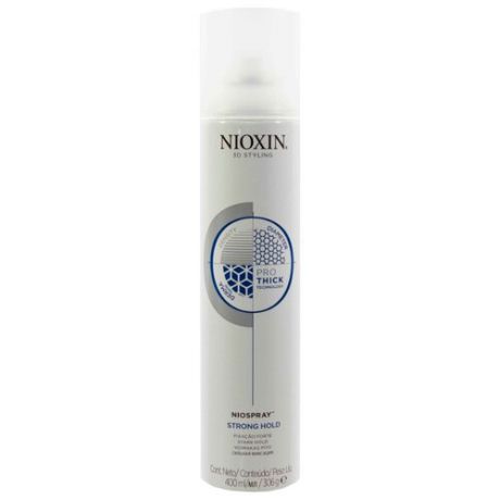 Nioxin Лак для волос сильной фиксации, сильная фиксация, 400 мл