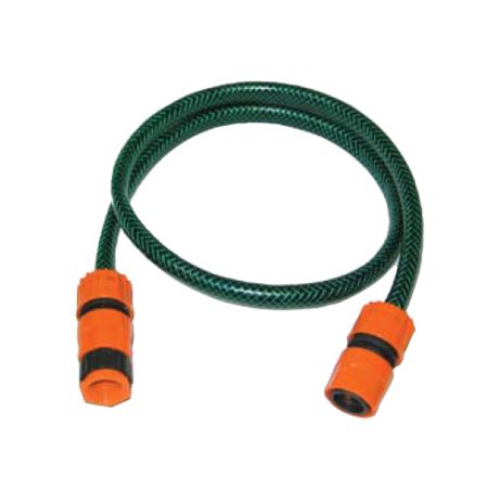 Комплект для полива ELGO соединительный HTSС4 Шланг 1,5 м 1/2", набор коннекторов зеленый/оранжевый