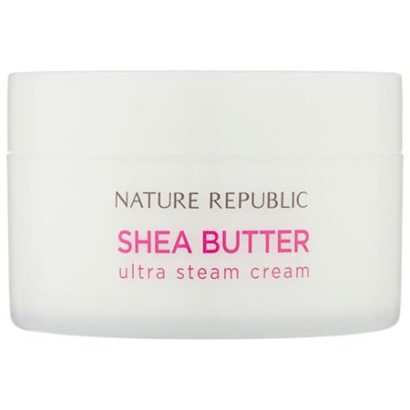 NATURE REPUBLIC Shea Butter Ultra Steam Cream Ультра увлажняющий паровой крем для лица, 100 мл