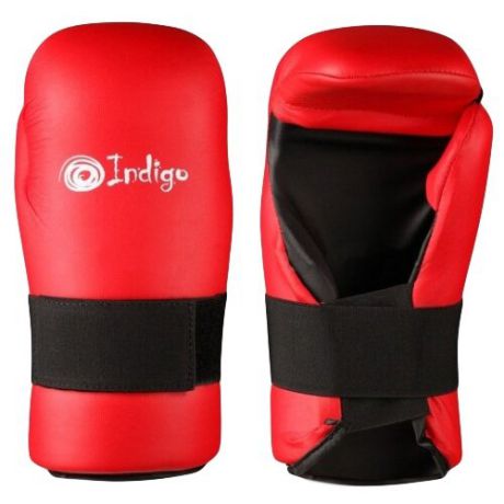 Перчатки Indigo 7-CONTACT UL-3645 для тхэквондо, карате красный S