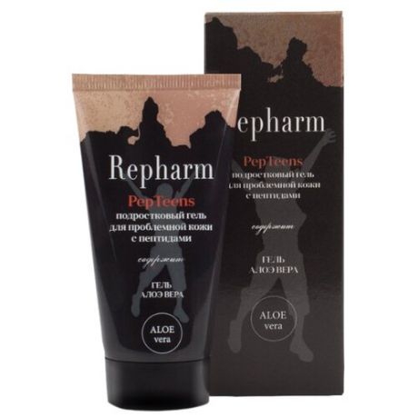 Repharm Гель для проблемной кожи PepTeens подростковый с пептидами, 50 г