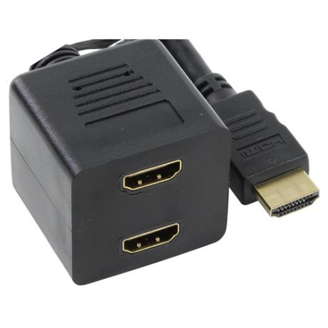 Разветвитель Telecom HDMI - 2хHDMI (TA653) 0.2 м черный