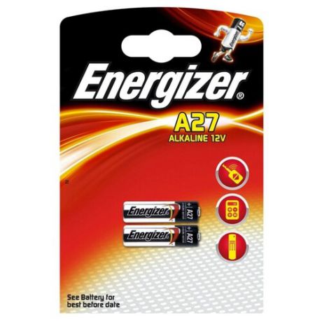 Батарейка Energizer A27 2 шт блистер