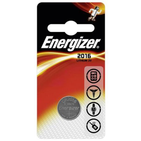 Батарейка Energizer CR2016 1 шт блистер