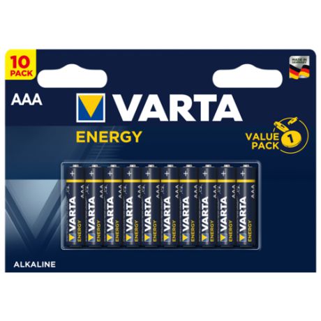 Батарейка VARTA ENERGY AAA 10 шт блистер