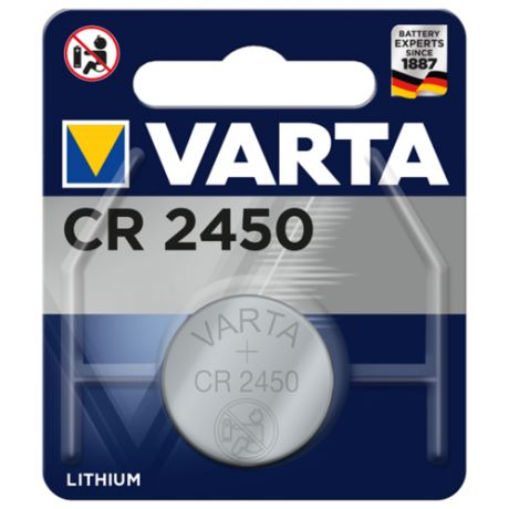 Батарейка VARTA CR2450 1 шт блистер