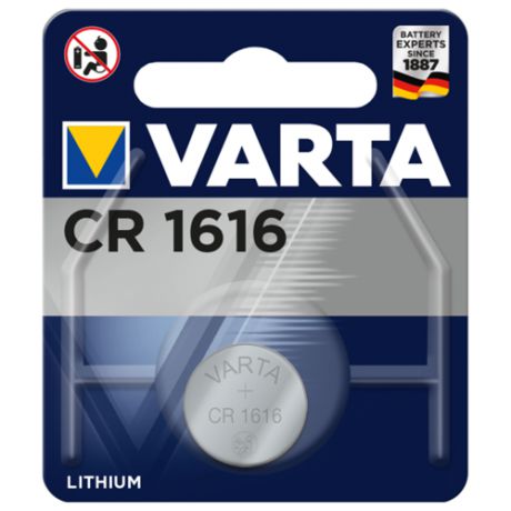 Батарейка VARTA CR1616 1 шт блистер