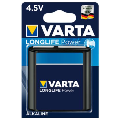Батарейка VARTA LONGLIFE Power 3LR12 1 шт блистер