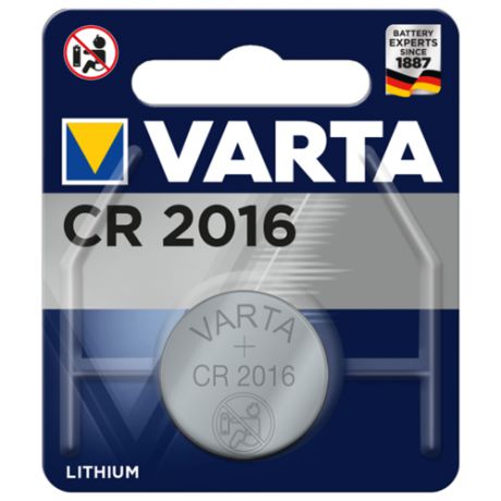 Батарейка VARTA CR2016 1 шт блистер