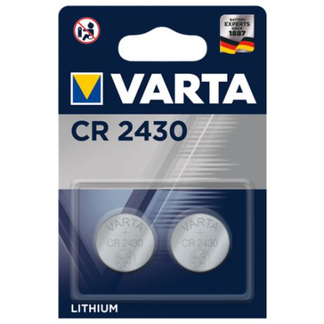 Батарейка VARTA CR2430 2 шт блистер