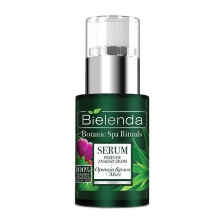 Bielenda Botanic Spa Rituals Опунция индийская+Алоэ сыворотка против морщин для лица, 15 мл