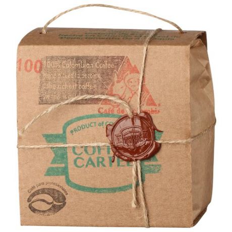 Кофе в зернах Coffe Cartel №100, картонная упаковка, арабика, 500 г