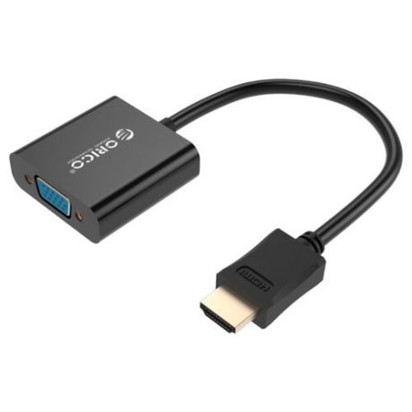 Переходник ORICO HDMI - VGA (DHTV-C20-BK) 0.17 м черный