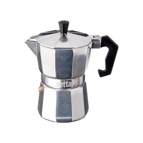 Кофеварка Vetta 850-129 (0,3 л) серебристый/черный