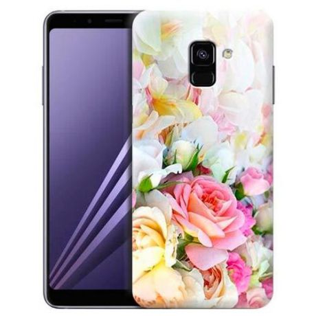 Чехол Gosso 697150 для Samsung Galaxy A8 (2018) нежные розы